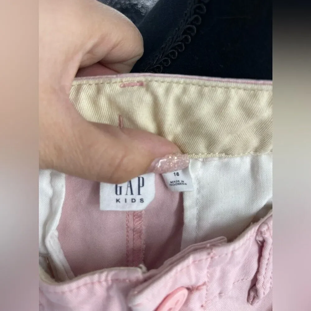 Gap kids, size 16 boys,‎ light, pink pants, small Floor please see pic
